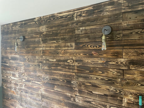 Scorched Pallet Boards - 1 Square Meter Pack